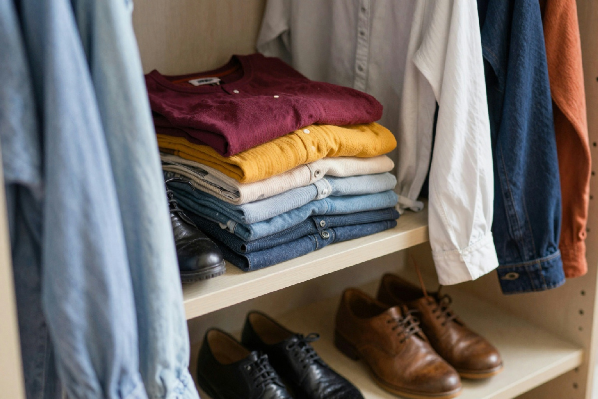 Decluttering dell'armadio: applicare la regola dei 12 mesi per ottimizzare lo spazio in un pomeriggio