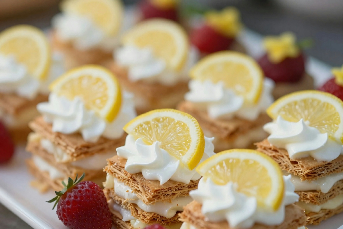 Millefoglie con yogurt e limone: ricetta per un dessert dal gusto agrumato e fresco