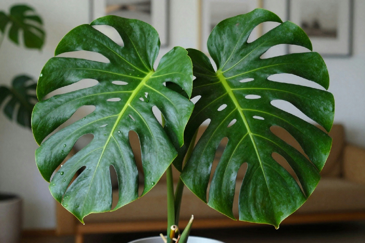 Monstera Deliciosa: come ottenere foglie grandi anche negli spazi abitativi